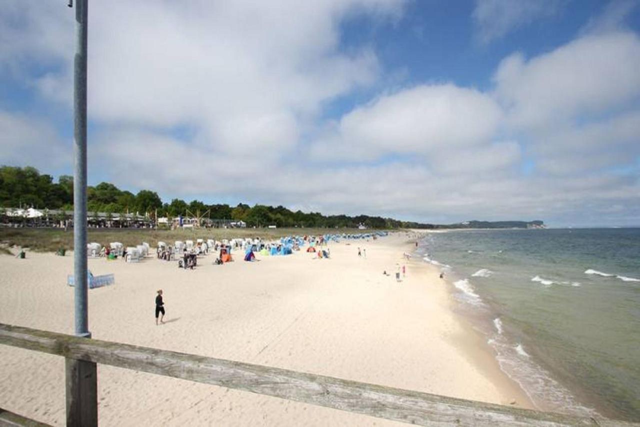 Balkon, Gratis Nutzung Vom Ahoi Erlebnisbad Und Sauna In Sellin - Residenz Strandeck Fewo01 Гёрен Экстерьер фото