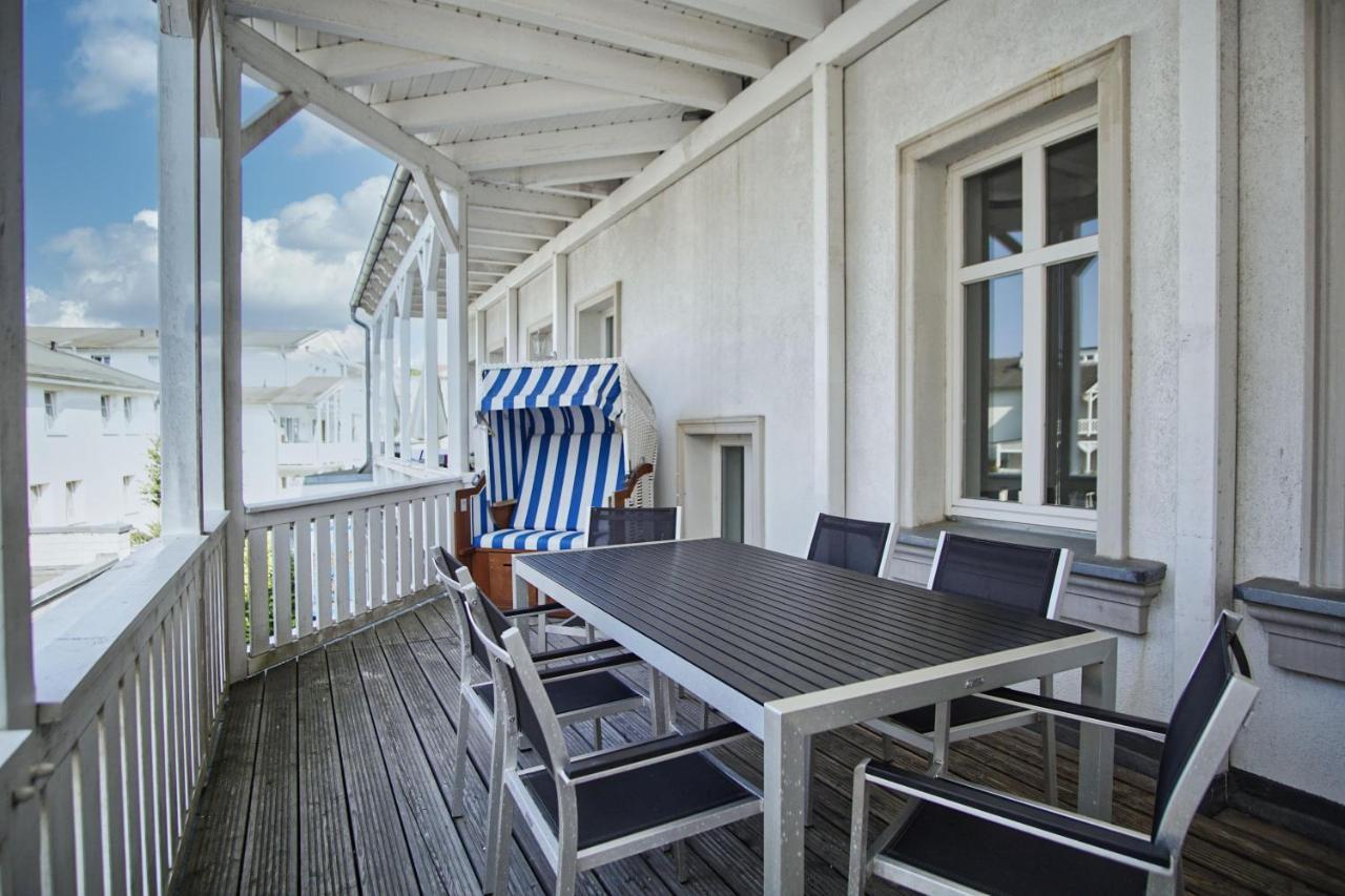 Balkon, Gratis Nutzung Vom Ahoi Erlebnisbad Und Sauna In Sellin - Residenz Strandeck Fewo01 Гёрен Экстерьер фото